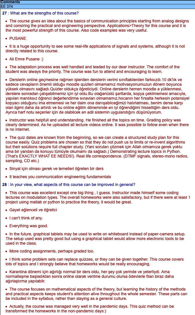 EE 374 Feedback